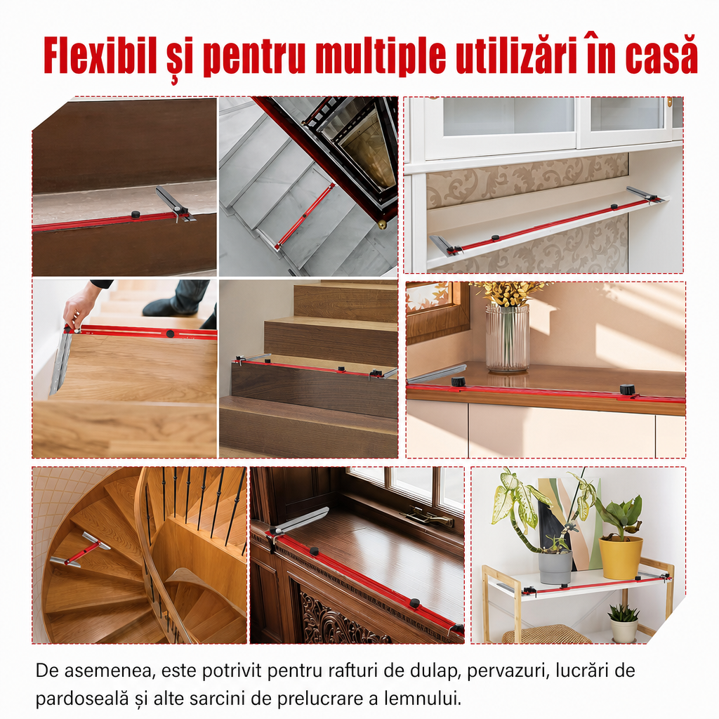 Șablon Reglabil pentru Trepte