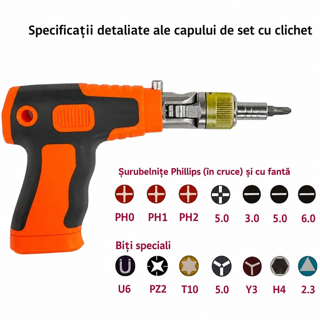 Șurubelniță Electrică Multiunghi