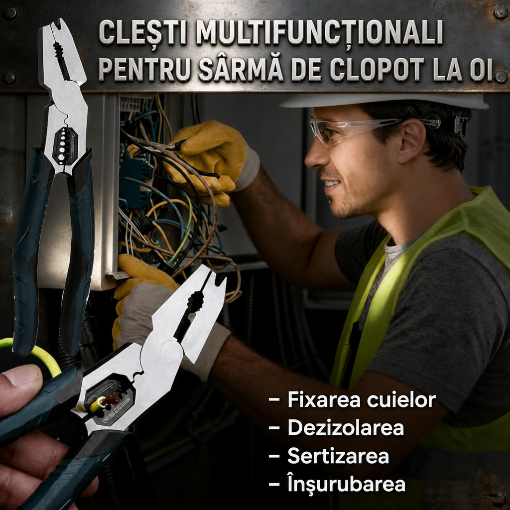 Clește Multifuncțional 4-in-1