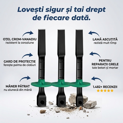 Daltă Plată Crom-Vanadiu