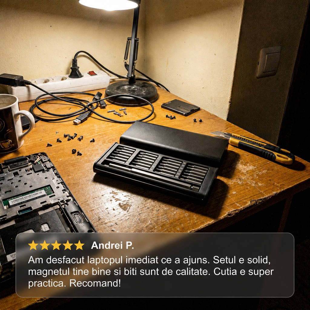 Set Șurubelnițe de Precizie