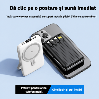 PowerBank Magnetic cu Stand