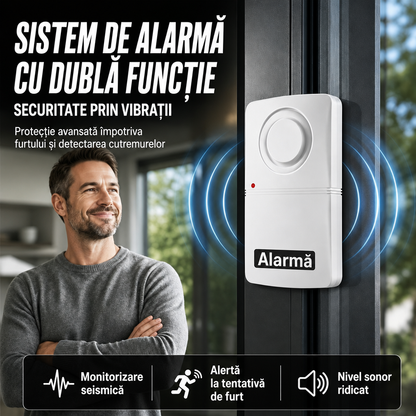 Alarmă Vibrație Uși Ferestre