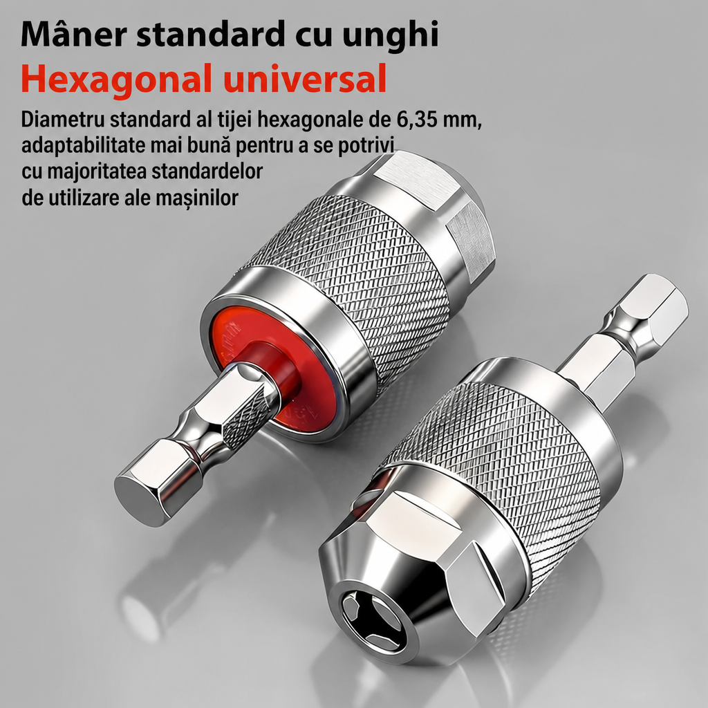 Adaptor Mandrină Auto-Strângere
