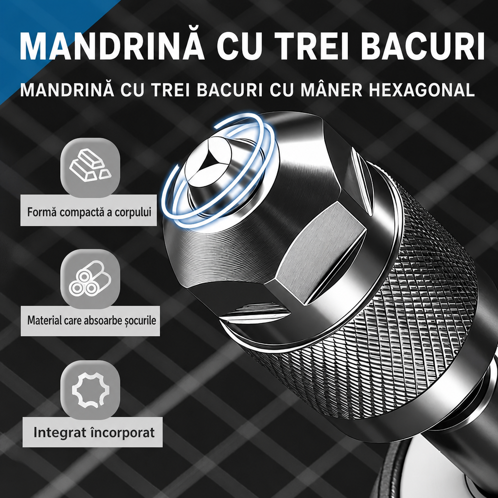 Adaptor Mandrină Auto-Strângere