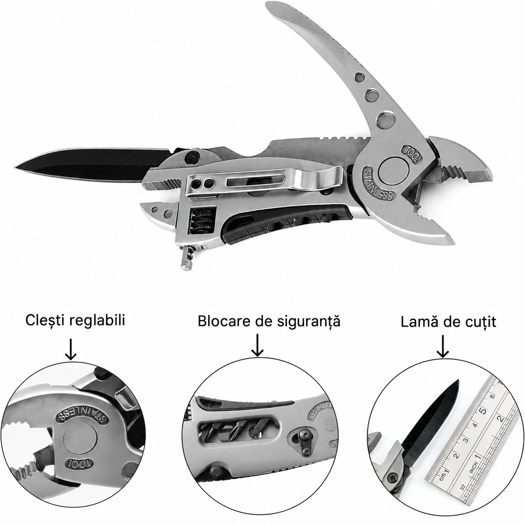Multitool Clește Pliabil Portabil