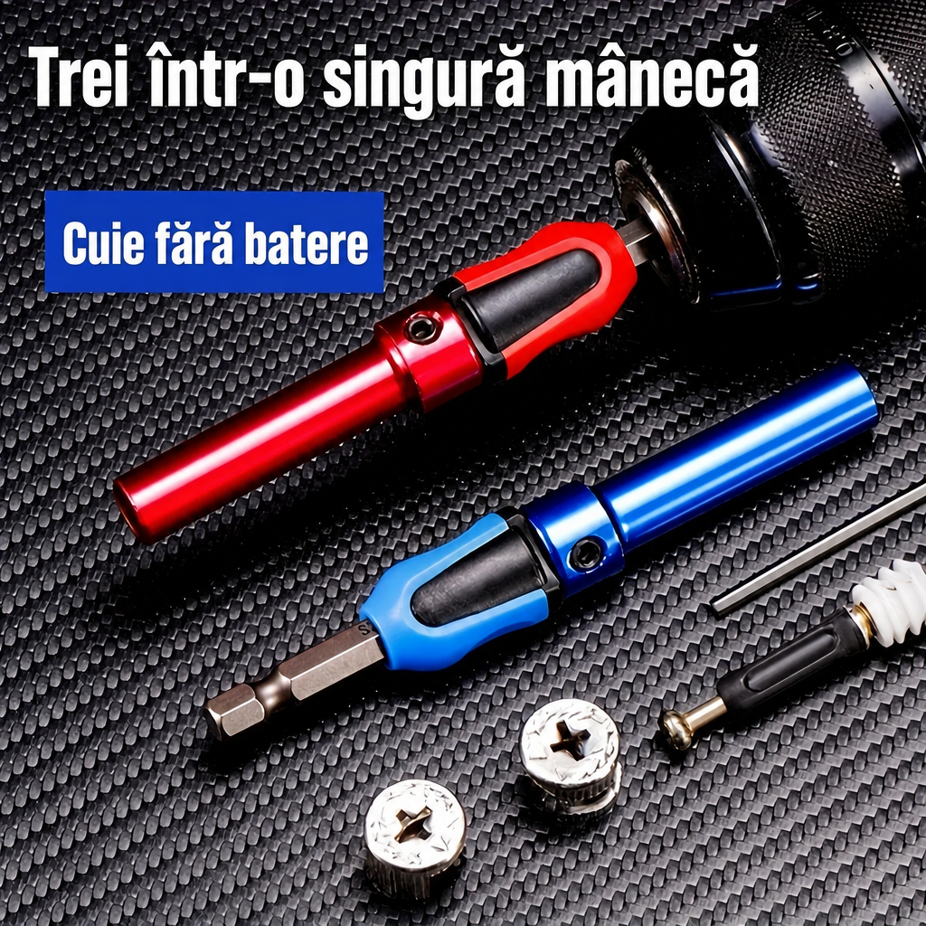 Bucșă magnetică pentru șuruburi
