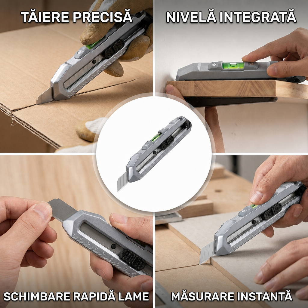 Cutter Multifuncțional Din Aluminiu