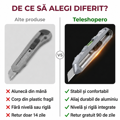 Cutter Multifuncțional Din Aluminiu