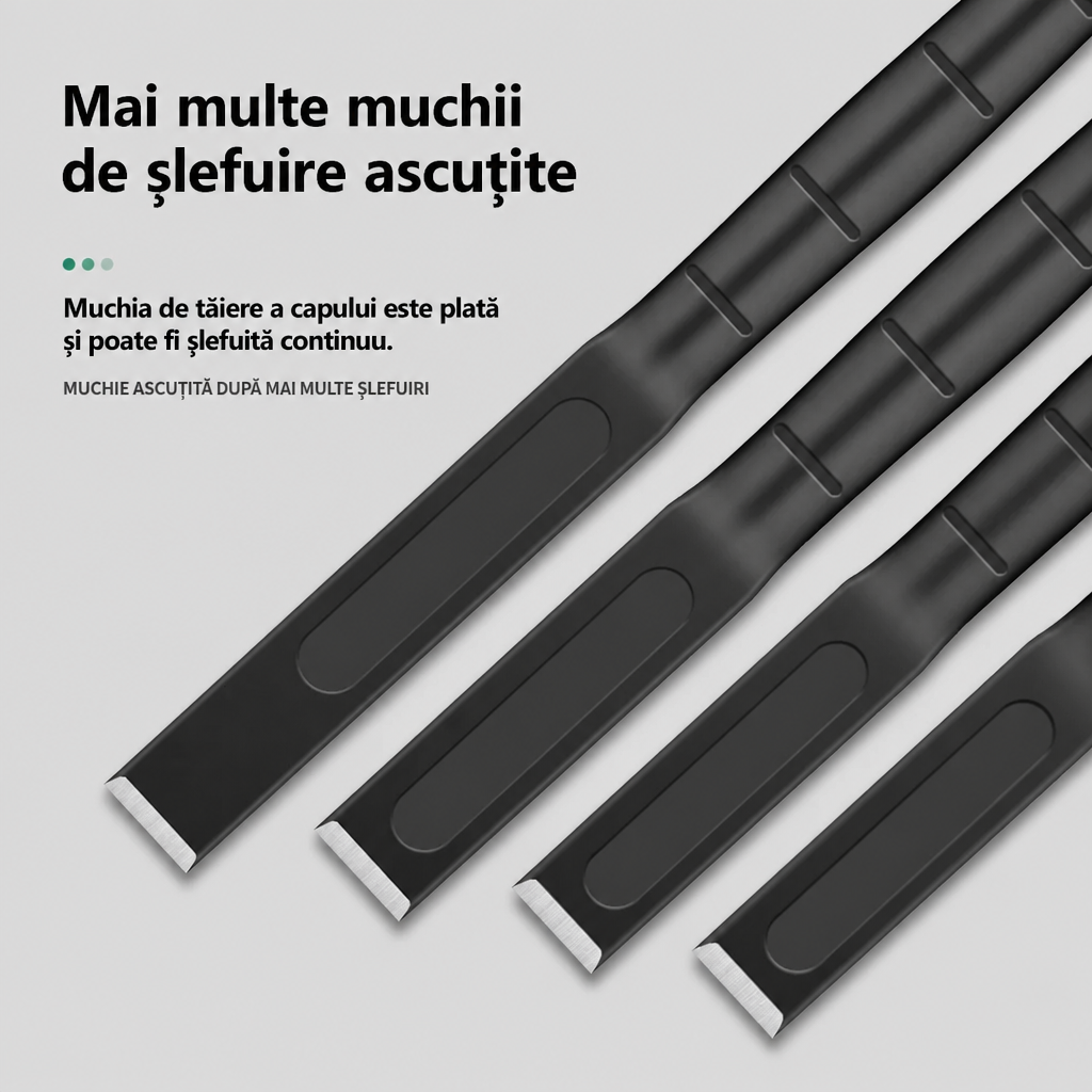 Daltă Plată Oțel Vanadiu