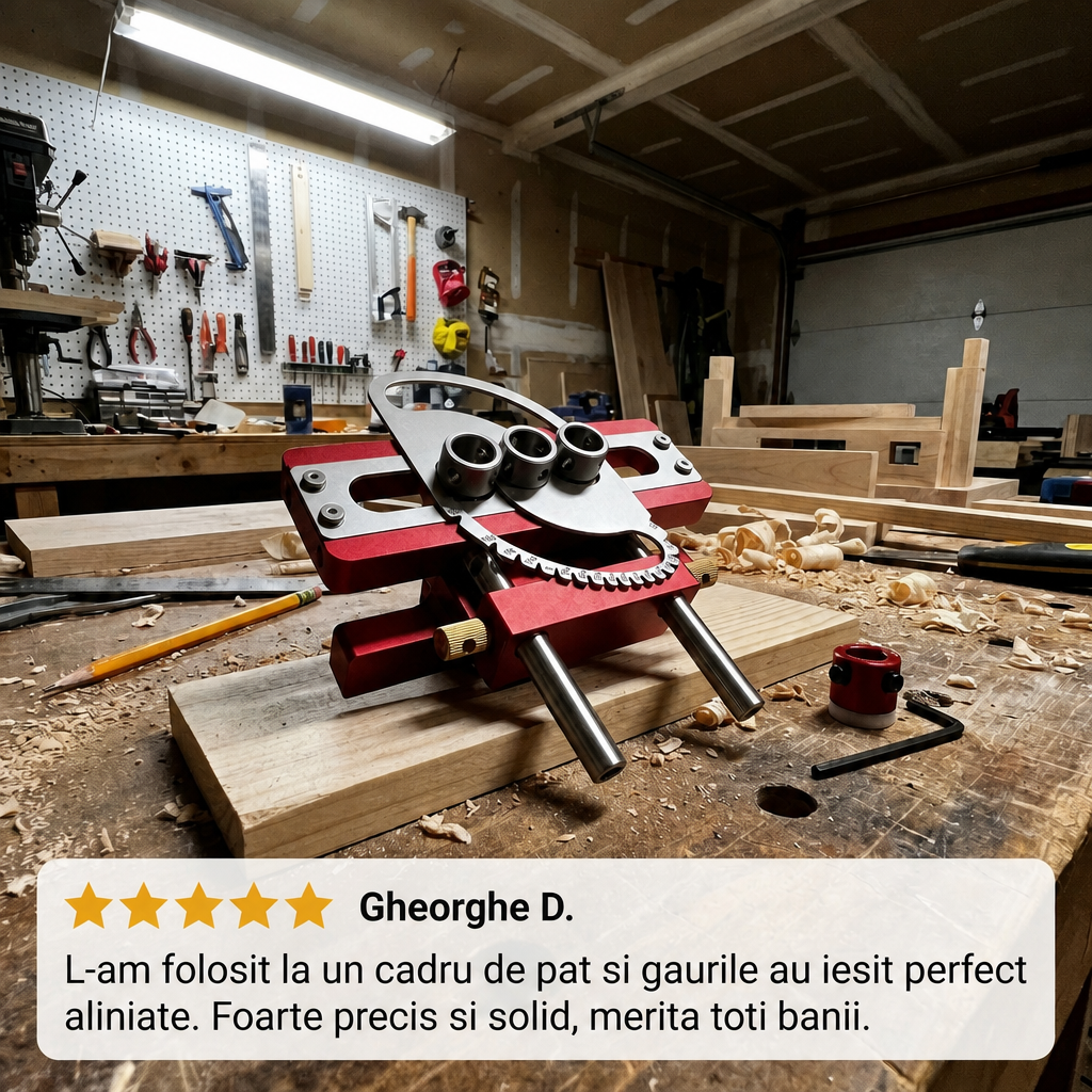 Jig Dowel pentru Îmbinări