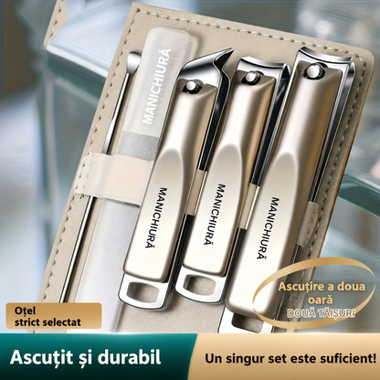 Trusă Îngrijire Unghii Inox