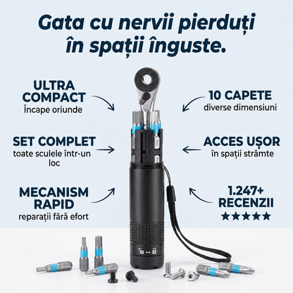 Set Unelte Compacte Bicicletă
