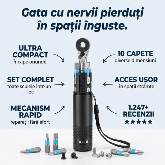 Set Unelte Compacte Bicicletă