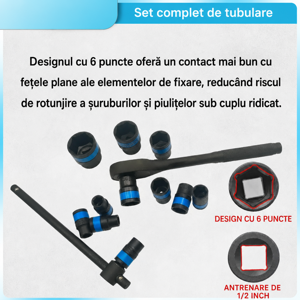 Set Chei Tubulare Metric