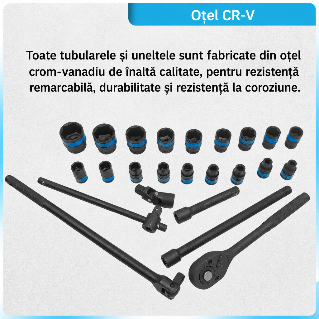 Set Chei Tubulare Metric