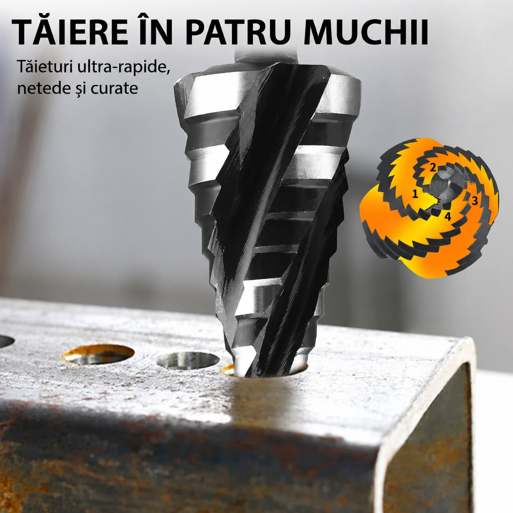 Set Burghie Etajate Oțel