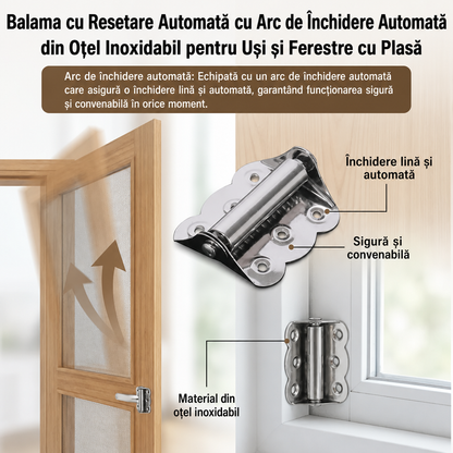 Balamale Auto-Închidere Inox