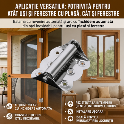 Balamale Auto-Închidere Inox