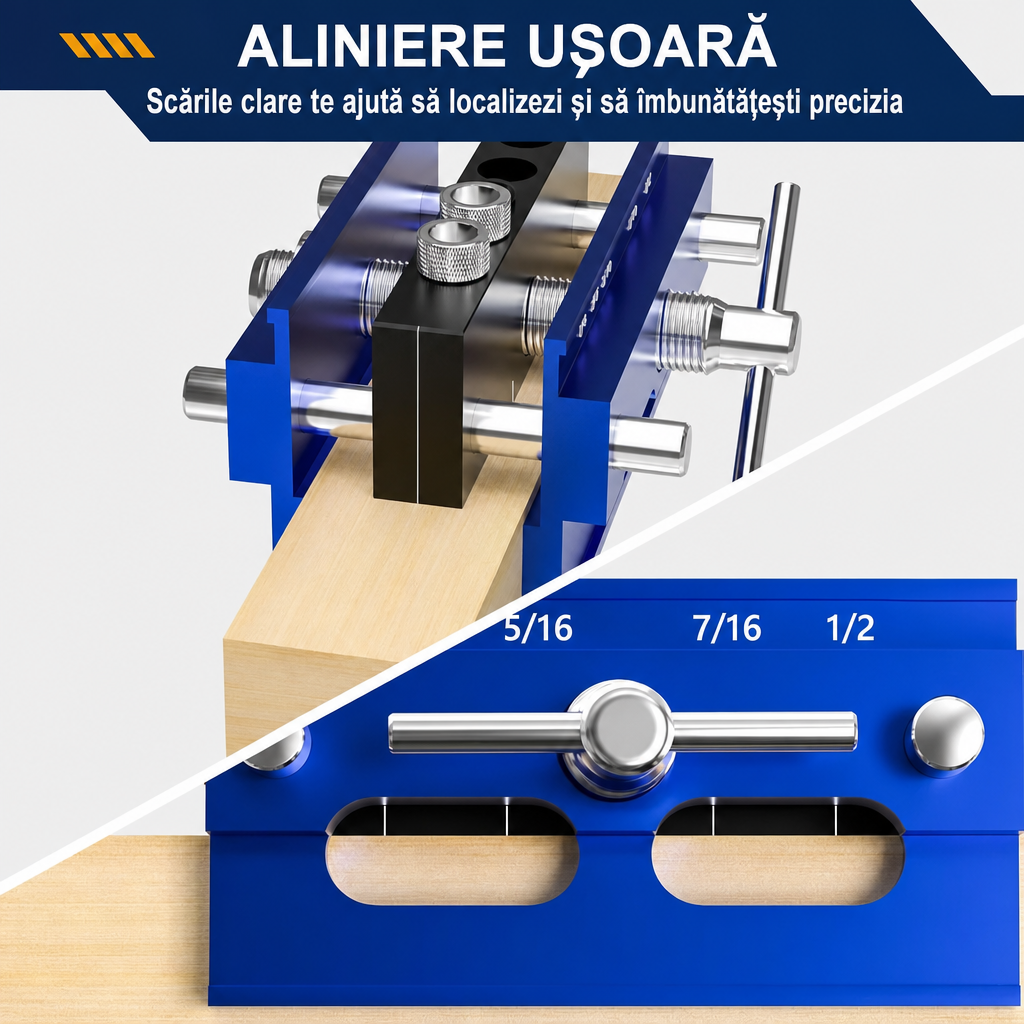 Trusă Jig Centrare Lemn