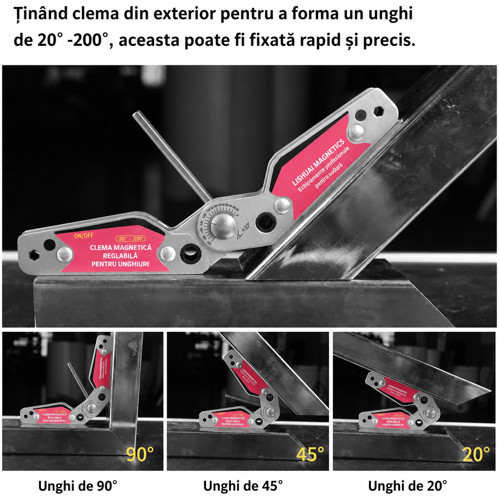 Magnet Sudură Reglabil Cheie