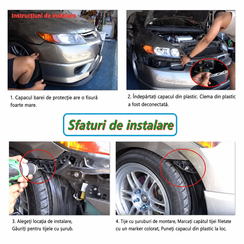 Kit Blocare Bară Mașină