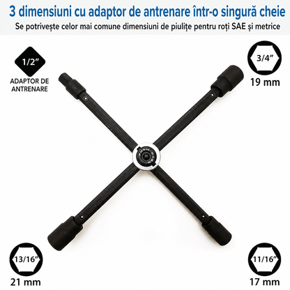 Cheie Roți Extensibilă Pliabilă