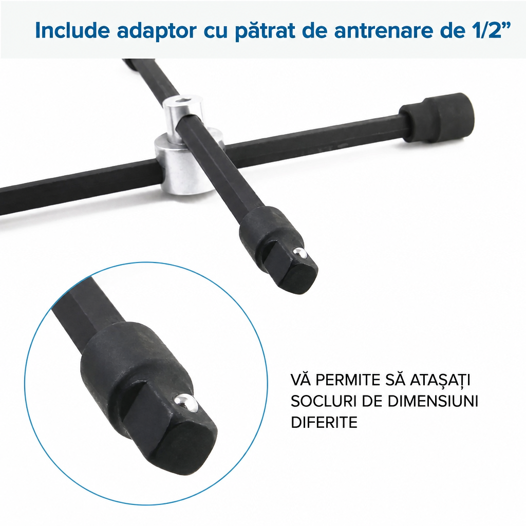 Cheie Roți Extensibilă Pliabilă
