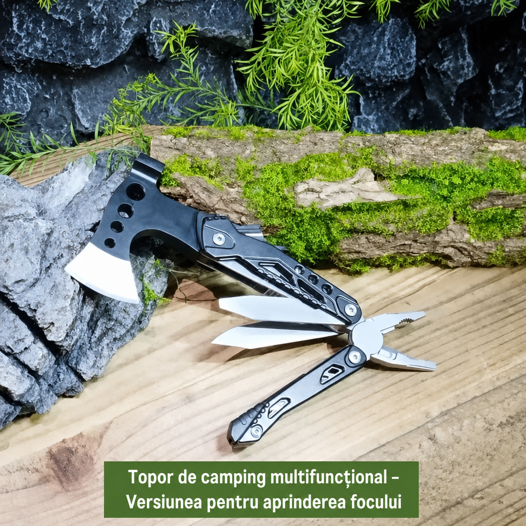 Topor Pliabil Multifunctional Supraviețuire