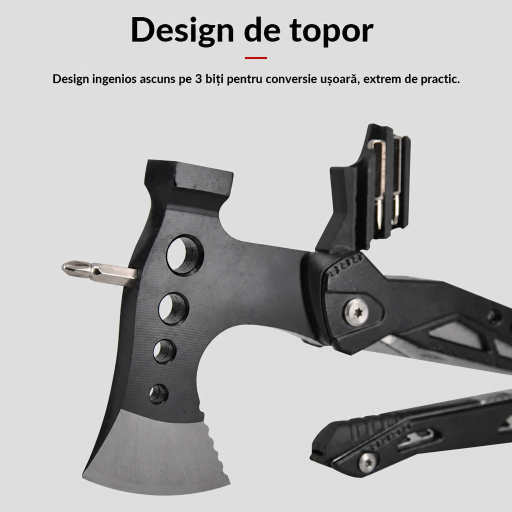 Topor Pliabil Multifunctional Supraviețuire