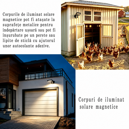 Lumină Solară Magnetică Senzor