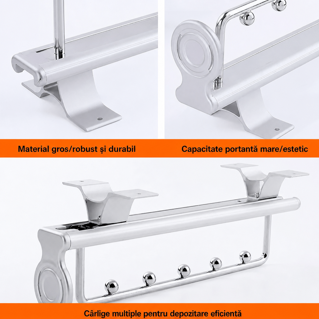 Suport Extensibil pentru Haine
