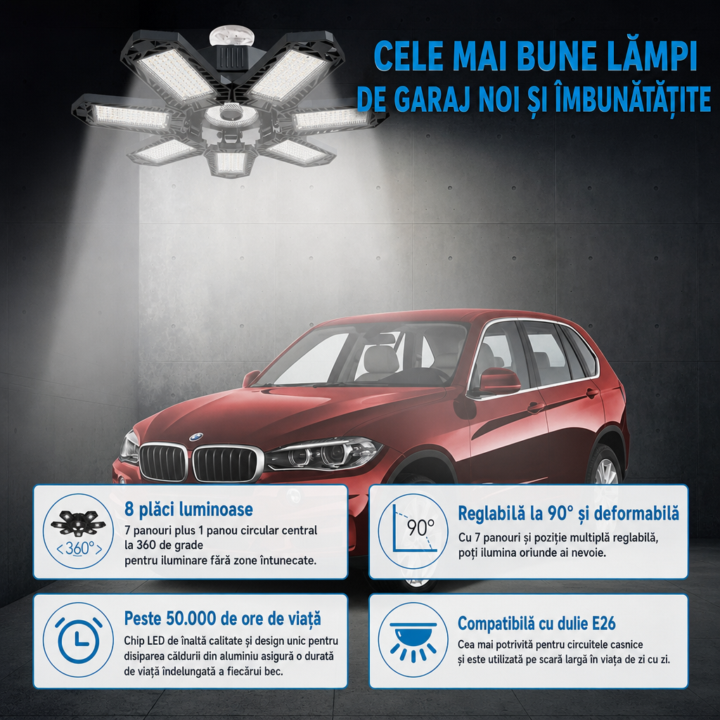 Lampă LED Atelier Deformabilă