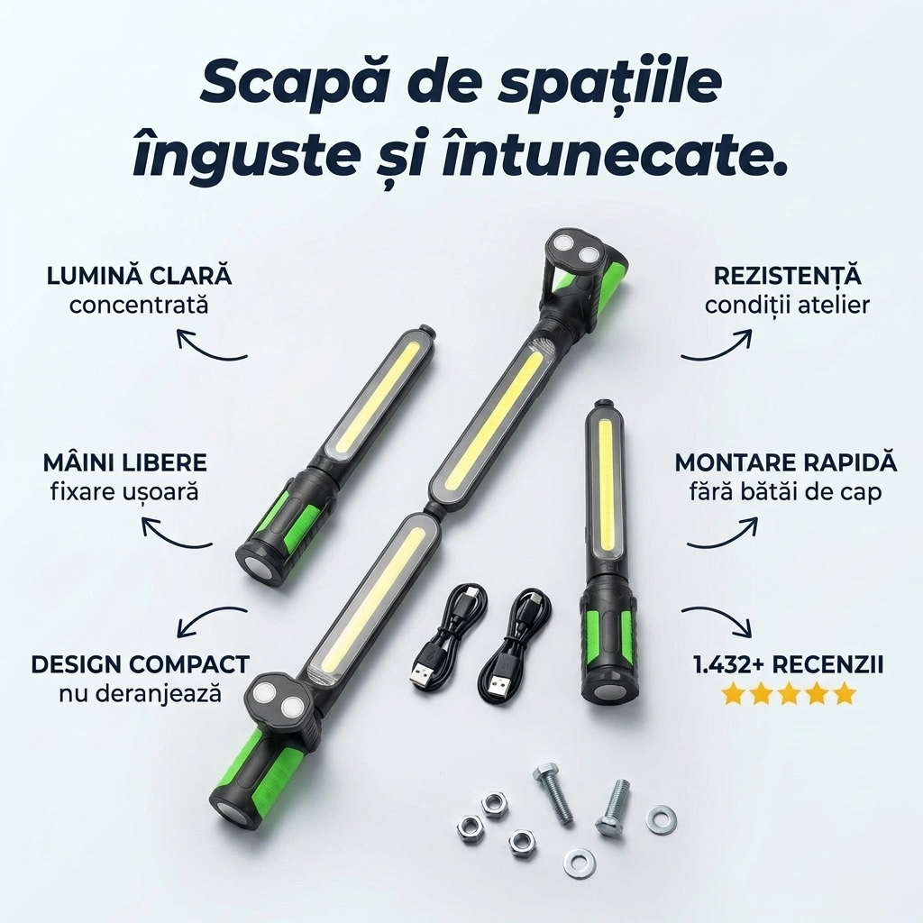Lampă Lucru Mecanici