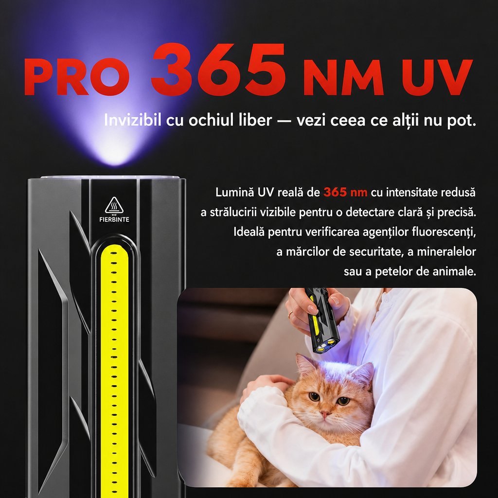 Lanternă LED T9 Pro
