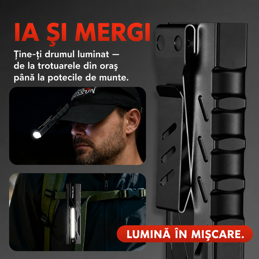 Lanternă LED T9 Pro