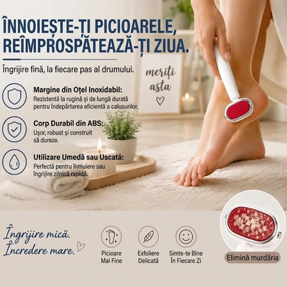 Răzuitoare Călcâi Profesională