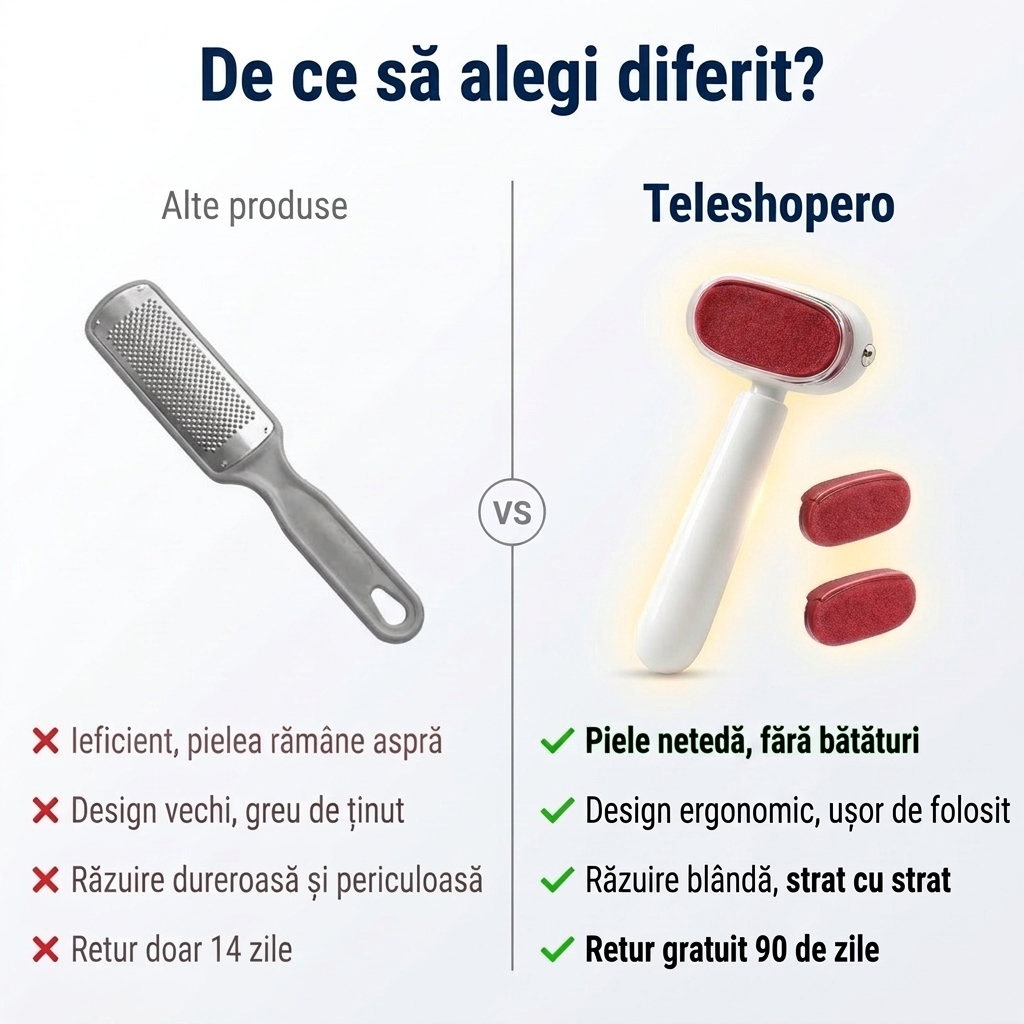 Răzuitoare Călcâi Profesională