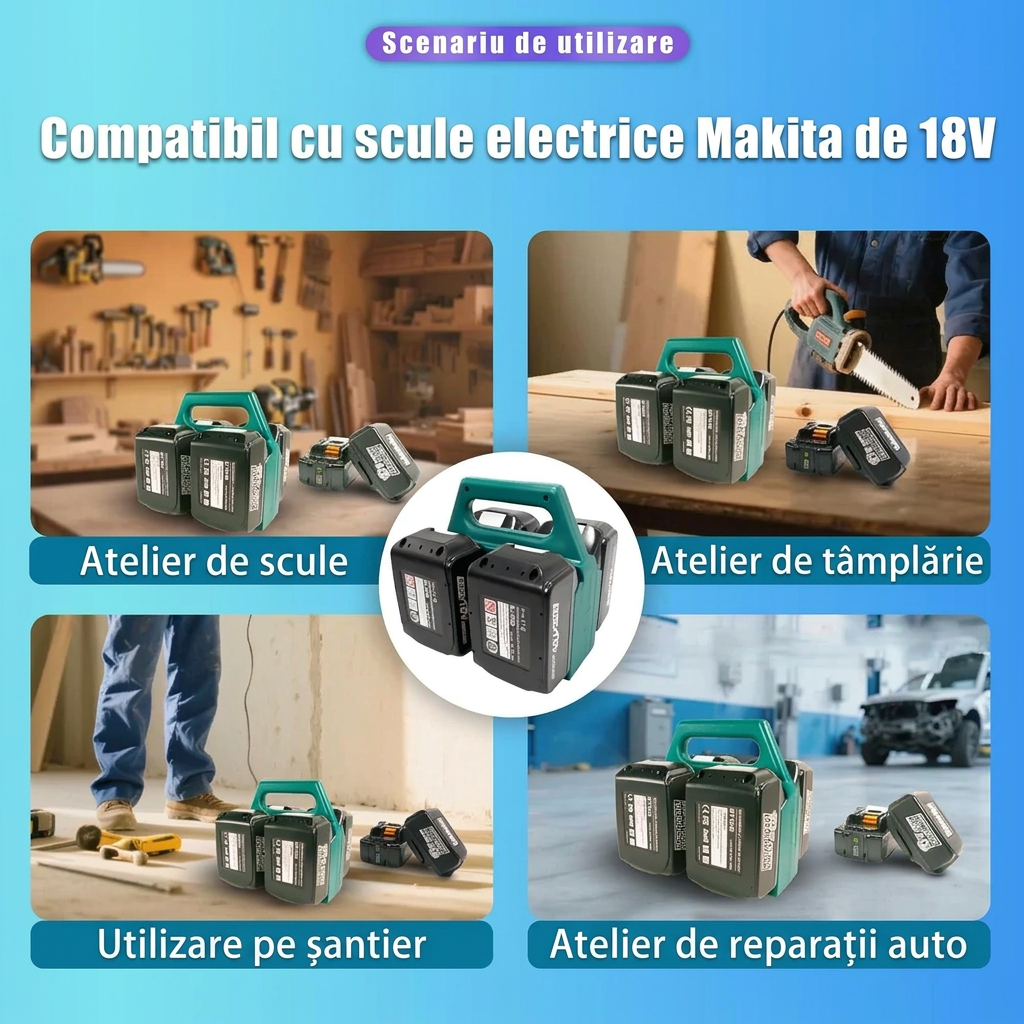 Suport Portabil pentru Acumulatori