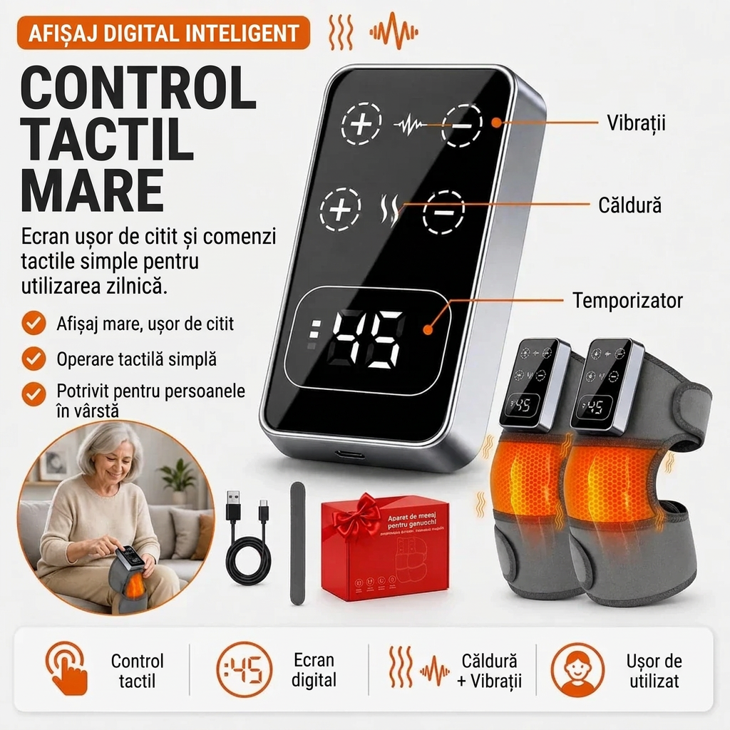 Aparat Masaj Electric Genunchi