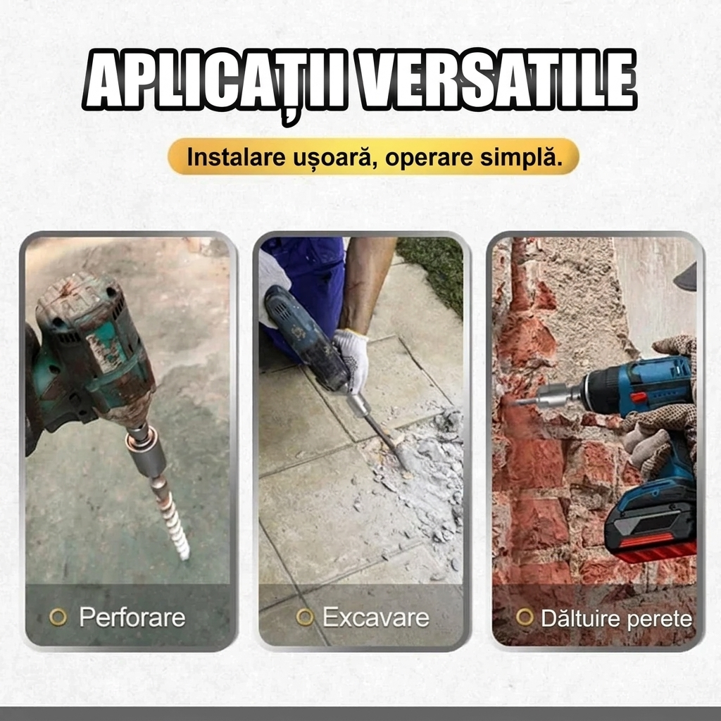 Adaptor Cheie Impact Ciocan