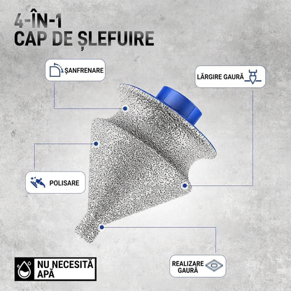 Freză Diamantată Conică pentru Gresie