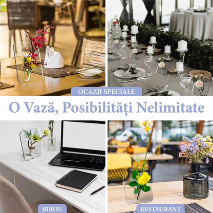 Vază Transparentă din Acril