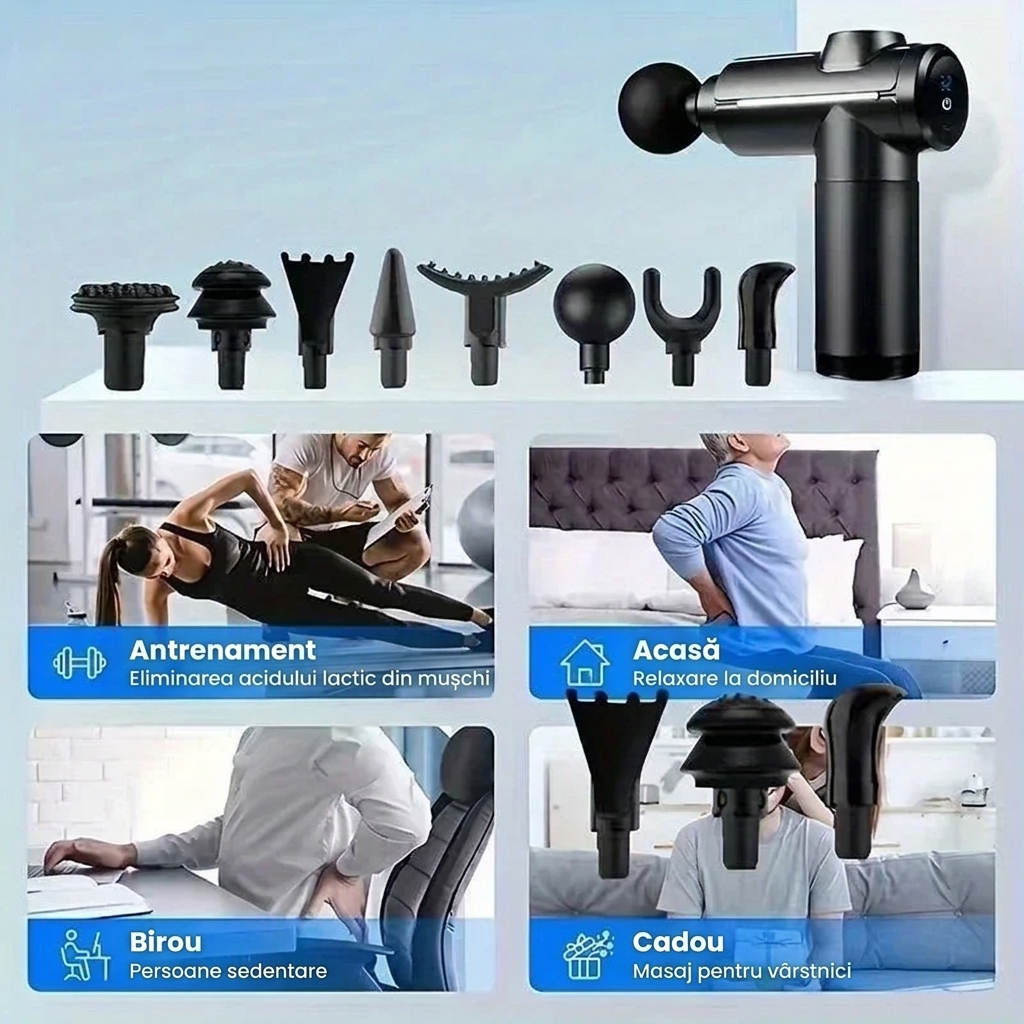 Pistol de Masaj Muscular