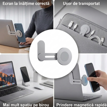 Suport Magnetic Pliabil Laptop