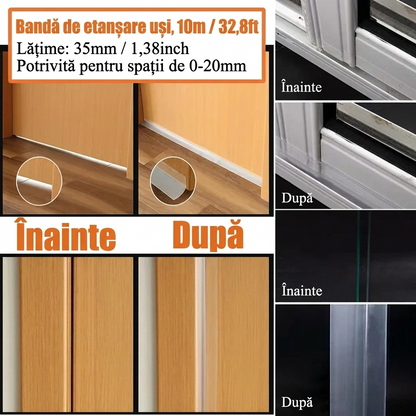 Bandă Etanșare Ușă Silicon 5 m