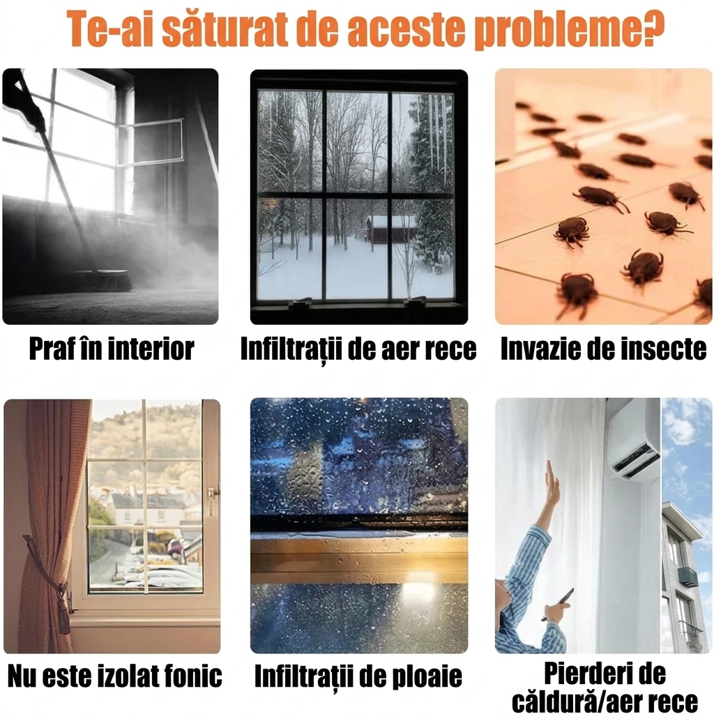 Bandă Etanșare Ușă Silicon 5 m