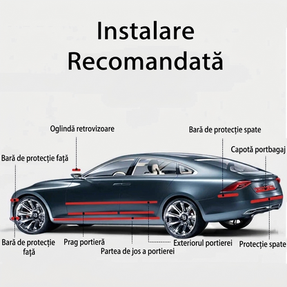 Folie Protecție Praguri Auto 3 m