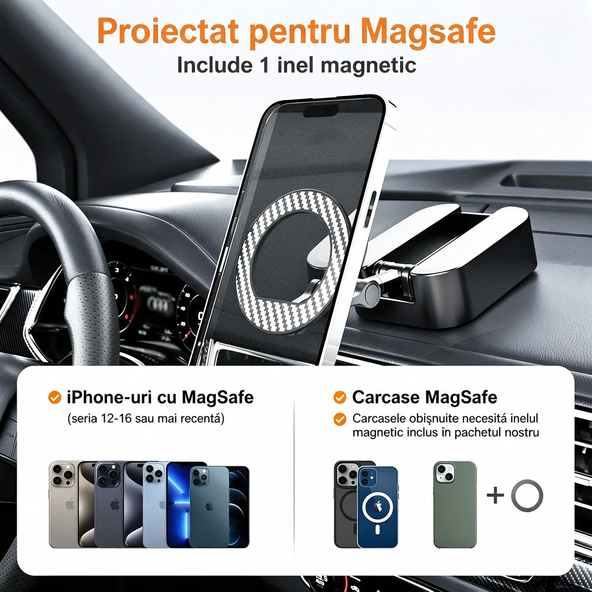 Suport Magnetic Telefon Sală