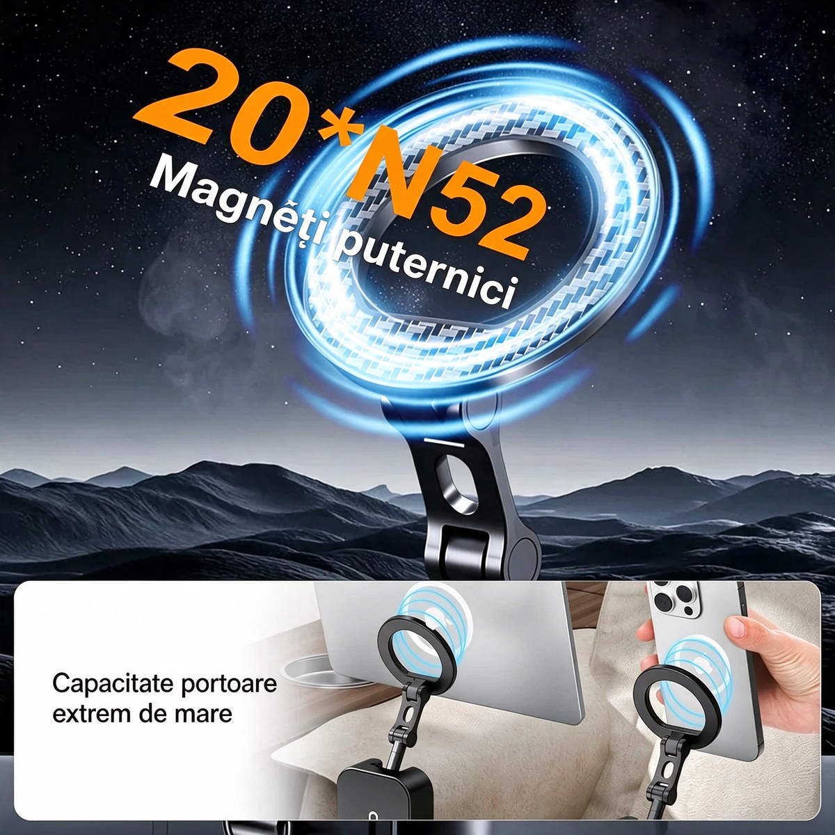 Suport Magnetic Telefon Sală